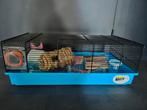 Hamsterkooien met toebehoren, reismandje en ren., Minder dan 75 cm, Zo goed als nieuw, Ophalen, Minder dan 60 cm