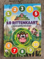 10 Rittenkaart Monkey Town Indoor, Tickets en Kaartjes, Overige Tickets en Kaartjes, Drie personen of meer