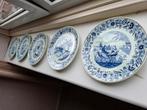 Sierbordjes delfts blauw, Antiek en Kunst, Antiek | Servies compleet, Ophalen