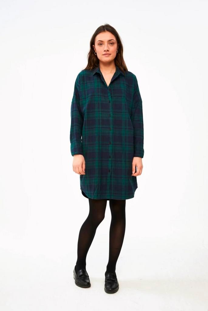 By Bar overhemd jurm xl, Kleding | Dames, Jurken, Gedragen, Maat 42/44 (L), Groen, Boven de knie, Ophalen of Verzenden