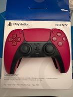 PS5 dualsense, rood, nieuwstaat!, Spelcomputers en Games, Spelcomputers | Sony PlayStation Consoles | Accessoires, Ophalen of Verzenden