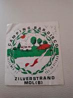 1920 Zilverstrand Mol Camping Sticker, Ophalen of Verzenden