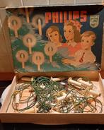 Vintage Phillips kerstverlichting met een zak reservelampjes, Diversen, Kerst, Ophalen of Verzenden