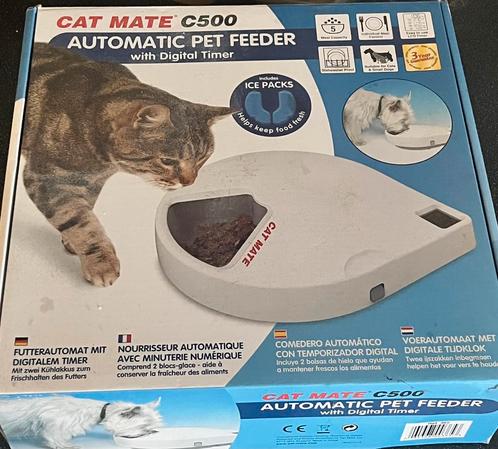 Automatic pet feeder Cate Mate C500, Dieren en Toebehoren, Kattenvoerbakken en Drinkbakken, Nieuw, Automatisch, Ophalen of Verzenden