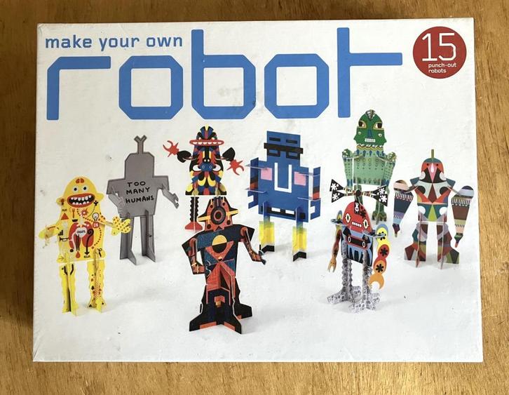 Speelgoed: "Maak je eigen Robot", Kinderen en Baby's, Speelgoed | Educatief en Creatief, Bouwen, Ophalen of Verzenden