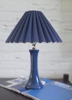 blauw plissé plisse keramiek vintage, Antiek en Kunst, Ophalen of Verzenden