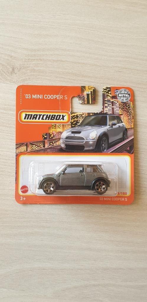 matchbox '03 mini cooper s, Hobby en Vrije tijd, Modelauto's | Overige schalen, Nieuw, Auto, Ophalen of Verzenden