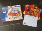 Magneetbord met alfabet letters en cijferreeks, Kinderen en Baby's, Speelgoed | Educatief en Creatief, Ophalen of Verzenden, Gebruikt