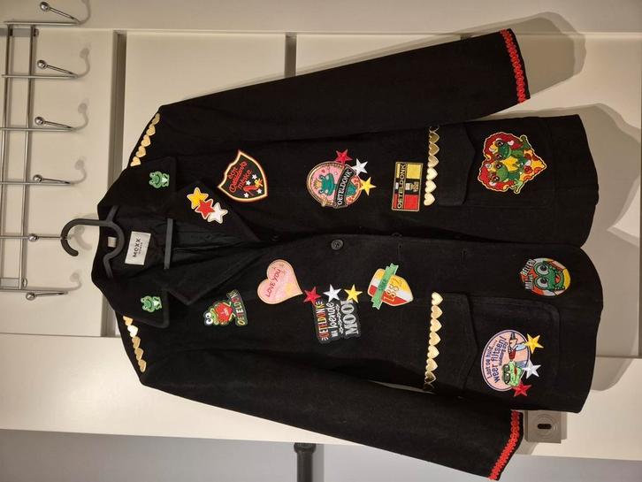 Carnaval jas oeteldonk jasje M/L, Kleding | Dames, Carnavalskleding en Feestkleding, Zo goed als nieuw, Carnaval, Ophalen of Verzenden