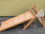 Houten klimrek met glijbaan, Kinderen en Baby's, Speelgoed | Houten speelgoed, Ophalen, Gebruikt