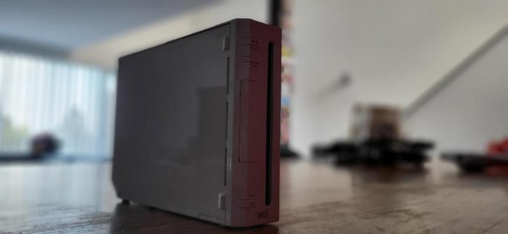 Nintendo Wii met stuurtje, Mario, Tomb Raider & Soul Calibur, Spelcomputers en Games, Spelcomputers | Nintendo Wii, Zo goed als nieuw