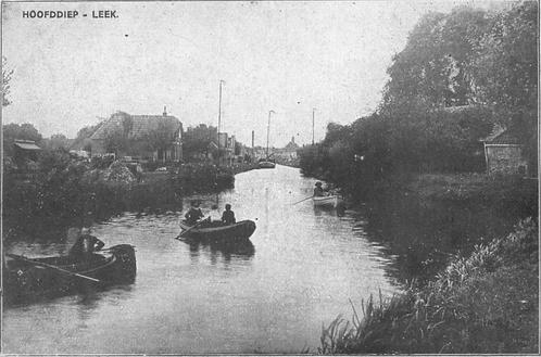 (378-332-013) Leek Hoofddiep, Verzamelen, Ansichtkaarten | Nederland, Groningen, Verzenden