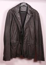 Zwart leren jasje van Goosecraft mt M, Kleding | Heren, Maat 48/50 (M), Zwart, Goosecraft, Ophalen of Verzenden