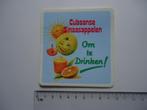 sticker CUBA vintage sinaasappel stirp smile retro drank, Verzamelen, Stickers, Verzenden
