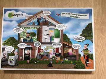 Puzzel 500 stukjes Wecycle (nieuw) over recyclen en e-waste beschikbaar voor biedingen