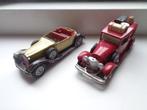 2 speelgoed  Model-autootjes Matchbox en Blicar. 1:43, Gebruikt, Ophalen of Verzenden