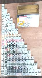 Leuke domino spel in blik. Zgan., Ophalen, Zo goed als nieuw