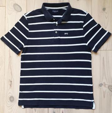 originele blauw gestreepte polo van Mc Gregor, maat S beschikbaar voor biedingen