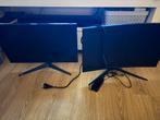 2 defecte computerschermen, Computers en Software, Monitoren, Ophalen, Niet werkend, 101 t/m 150 Hz, HDMI