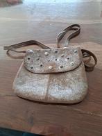 Pieces suède tasje oud roze, Ophalen of Verzenden, Gebruikt, Roze, Schoudertasje