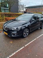 Renault Mégane 1.3  TCe 140pk 2018 Zwart bose uitvoering, Auto's, Voorwielaandrijving, 65 €/maand, 4 cilinders, Zwart