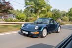 Porsche 964 turbo in AmazonGreen.  Ongevalvrij & matching, Auto's, Achterwielaandrijving, 320 pk, Stoelverwarming, Leder