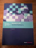 Actoren in de strafrechtspleging, Ophalen of Verzenden, Zo goed als nieuw