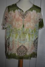 Mooi luchtig organza tuniek, maat 42/44, Maat 42/44 (L), Ophalen of Verzenden, Groen, Onbekend