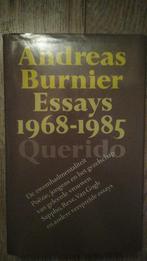 Essays 1968 - 1985 - Burnier, Ophalen of Verzenden, Gelezen, Nederland