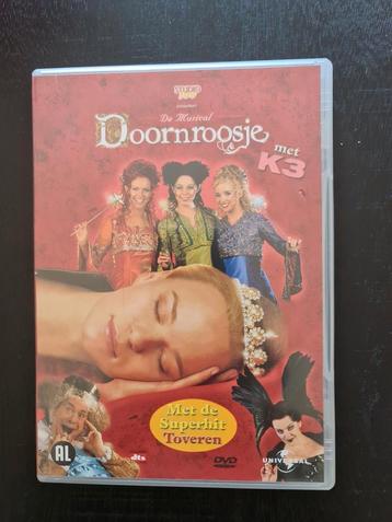 Dvd k3 doornroosje musical studio 100 universal beschikbaar voor biedingen