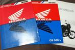 Honda CB500R 1993 / 94 motorcycle shop manual CB 500 R, Motoren, Handleidingen en Instructieboekjes, Ophalen of Verzenden, Honda