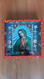 mexicaans altaar schilderij rood, Huis en Inrichting, Ophalen of Verzenden, Zo goed als nieuw