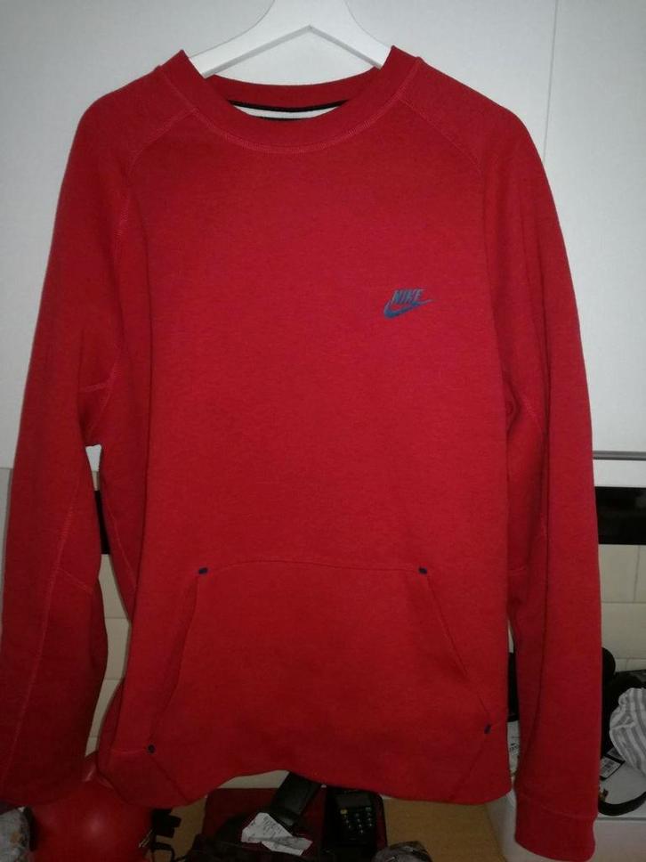 NIKE TECH FLEECE TRUI 1E EDITIE MAAT XL, Kleding | Heren, Truien en Vesten, Zo goed als nieuw, Maat 56/58 (XL), Grijs, Ophalen of Verzenden