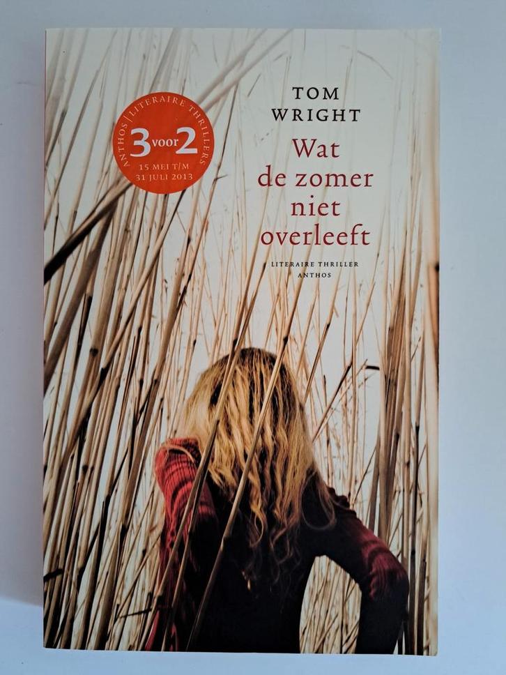 Wat de zomer niet overleeft - Tom Wright, Boeken, Thrillers, Zo goed als nieuw, Nederland, Ophalen of Verzenden