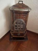 Emaille Prachtige kolen/briketten  kachel, Ophalen of Verzenden, Zo goed als nieuw, Hout, Houtkachel
