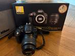 Nikon D3300 Spiegelreflexcamera met 18-55mm lens, Ophalen, Spiegelreflex, Zo goed als nieuw, Nikon