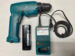 Makita 6075D 7.2V accuboormachine - accu is slecht - DC9700, Gebruikt, Variabele snelheid, Ophalen of Verzenden, Boor- en Schroefmachine