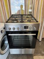 AEG Fornuis – CKB64412BM – Gaskookplaat + Elektrische oven, Witgoed en Apparatuur, Fornuizen, Ophalen, Gebruikt, 4 kookzones, Energieklasse A of zuiniger