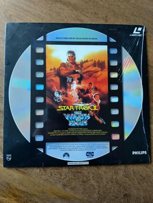 Star Trek II - The Wrath of Khan * LaserDisc * Laser Disc *, Cd's en Dvd's, Dvd's | Science Fiction en Fantasy, Zo goed als nieuw
