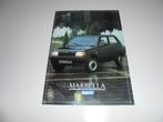 brochure Seat Marbella  1987, Verzenden, Zo goed als nieuw, Overige merken