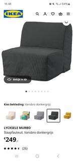 Slaapfauteuil ikea, Huis en Inrichting, Slaapkamer | Slaapbanken, Ophalen of Verzenden, Zo goed als nieuw, Eenpersoons, 200 cm