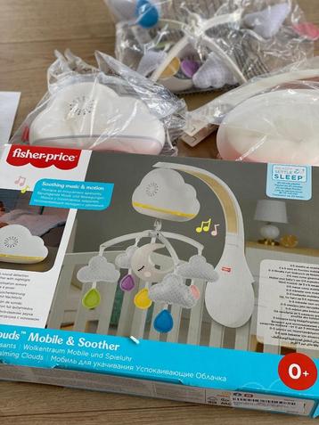 Fisher-Price Mobile Soothing Clouds - Crib Toy  beschikbaar voor biedingen