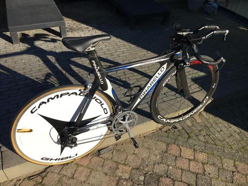Extreem zeldzame Pinarello Montello carbon tijdritfiets, Fietsen en Brommers, Fietsen | Racefietsen, Gebruikt, Heren, Overige merken