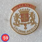 Pin Amicale Police Calonne, Verzamelen, Speldjes, Pins en Buttons, Gebruikt, Verzenden