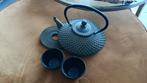 Bredemeijer theepot en kopjes., Ophalen of Verzenden, Zo goed als nieuw, Pot, Bus of Blik