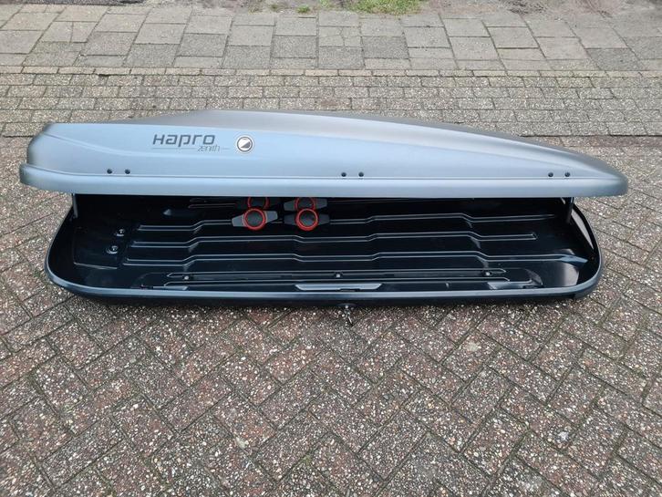 Zeer mooie grote Hapro Zenith 6.6 TITAN dakkoffer skibox, Auto diversen, Dakkoffers, Zo goed als nieuw, Ophalen of Verzenden