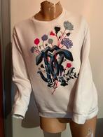ROBERTO CAVALLI sweater maat S  origineel ZGAN, G, Wit, B, Ophalen of Verzenden