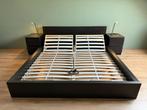 Te koop: IKEA tweepersoonsbed + nachtkastjes + nachtlampjes, Ophalen, Modern, Scandinavisch, Tweepersoons, Overige maten