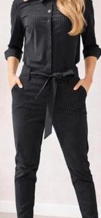 Jumpsuit Studio Anneloes pine stripe Angelique  maat S, Kleding | Dames, Jumpsuits, Ophalen, Zwart, Zo goed als nieuw, Maat 36 (S)