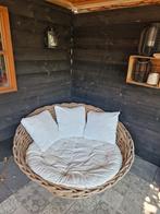 Loungebank rotan, Ophalen, Gebruikt, Rotan, 3 zitplaatsen